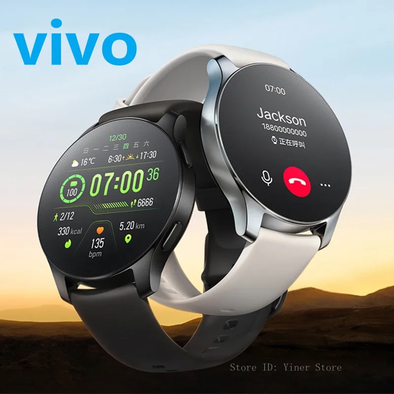 Смарт-часы Vivo Watch 2 мужские водонепроницаемые с Bluetooth |