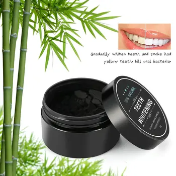 

120g/60g/30g Activated Charcoal Powder Teeth Whitening Cleaning Power Daily Use Teeth Whitening Scaling Powder Oral Hygiene