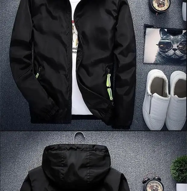6XL 7XL Мода Досуг Кепка Подростковая куртка пальто Европейская и американская куртка весна и осень индивидуальная простая куртка нежного цвета