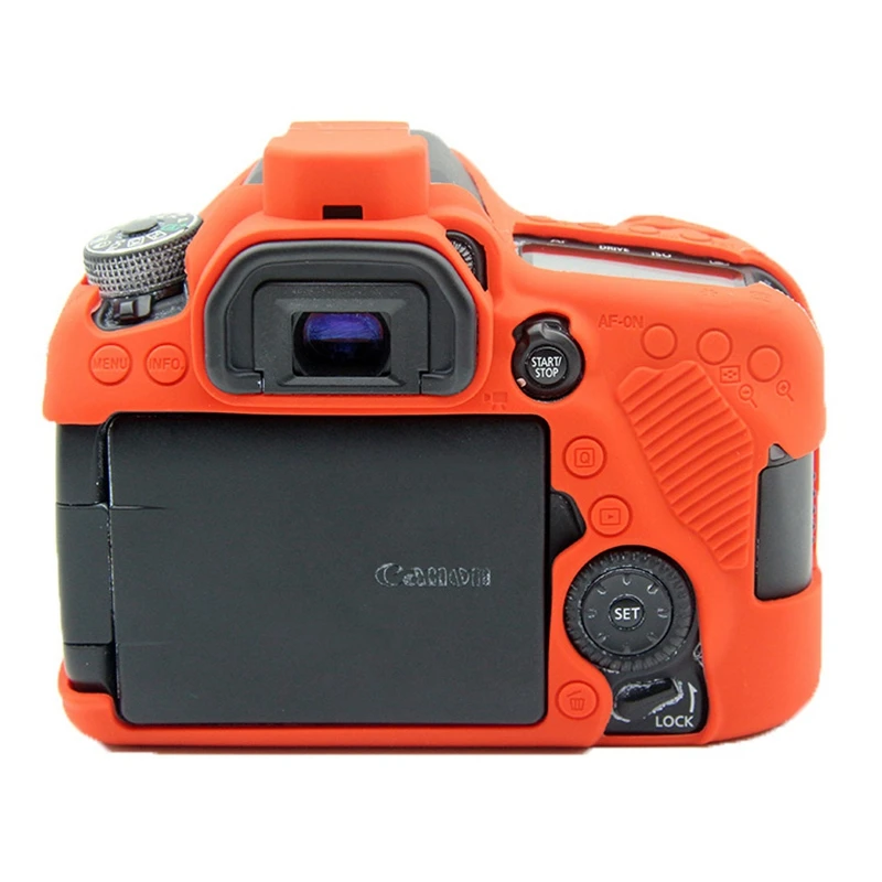 Силиконовый чехол для камеры Мягкий защитный чехол для камеры Canon 80D
