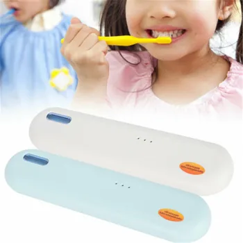 

Rechargeable UV Toothbrush Sterilizers Box travel Portable Teeth brush Clean Disinfection Sanitizer Ozone Sterilizer