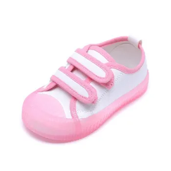 

New Spring/Autumn Comfortable Children Canvas Shoes Girls Boys Casual Sneakers Student Toddler Kids Sports Flats 041