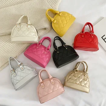 

Little Girl Bag Fashion Shell Bag Shoulder Bag Western Style Graceful Girls' Handbag Princess Handbag Gilrs Mini Coin Pure