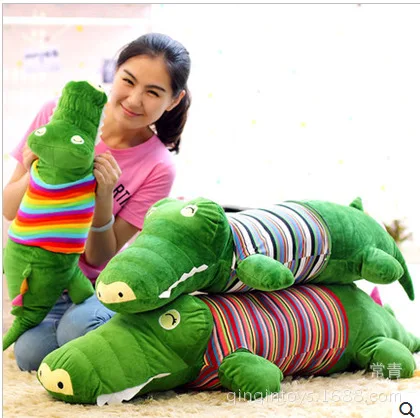 

Plush Doll Crocodile Simulated Crocodile Dress Crocodile Valentine's Day Gift
