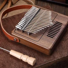 

17-key Vintage Kalimba Thumb Piano Full Single-board Card 17-tone Finger Piano Mini Kalimba 42 Keys Hluru Kalimbas Keyboard