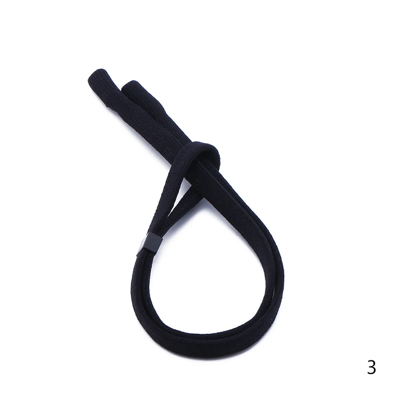 Спортивный солнцезащитный ремешок на шею шнурок для очков держатель шнурка черного цвета - Цвет: 3