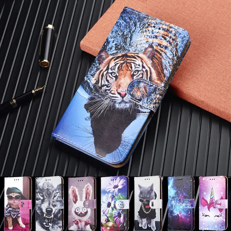 Чехол-бумажник для Xiaomi Redmi 9A 9C NFC 9i 4A 4X 5A 5 Plus 6A 6 Pro 7 7A 8 8A Note 10 9S 9T 8T Poco M3 S2 | Мобильные