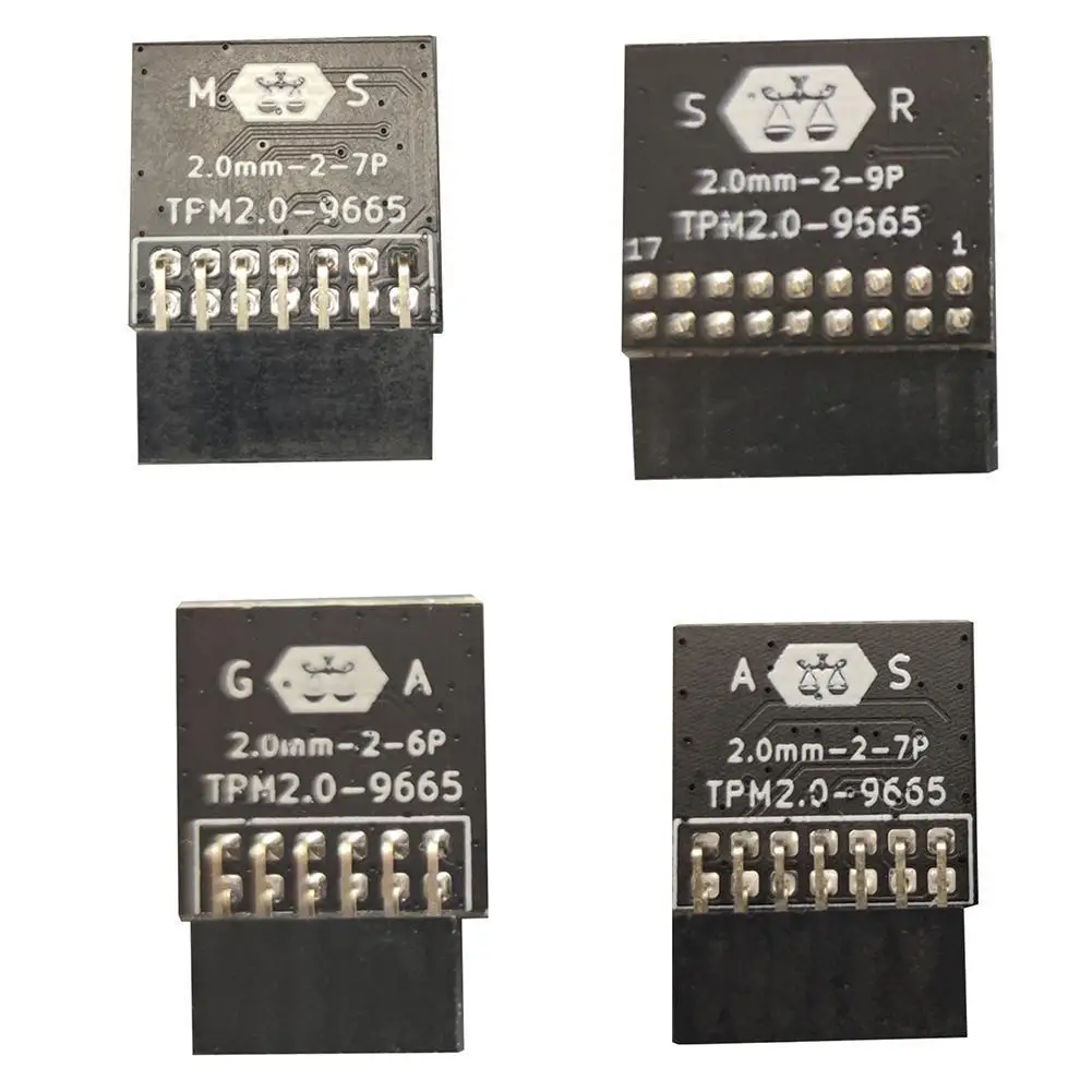 Модуль безопасности шифрования LPC TPM 2 0 удаленная карта модуль 12pin 14pin 18pin TPM2.0 для MSI