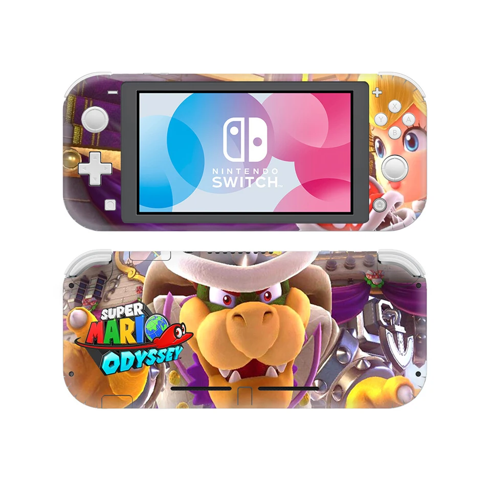 YSNSL0307 Rend Switch Lite супер наклейки с изображением Марио протектор кожи для nintendo Switch Lite консоль и контроллер наклейка аксессуары - Цвет: YSNSL0307