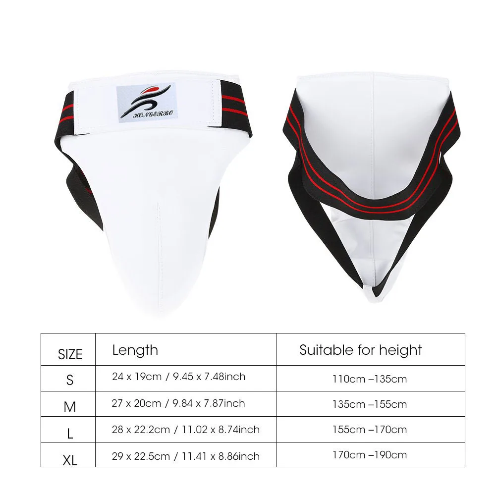 Sports Jockstrap Taekwondo Briefs Groin Pelvic Protector Men Women Cup Crotch Abdominal Guard Karate WTF Boxing Sanda Fighting