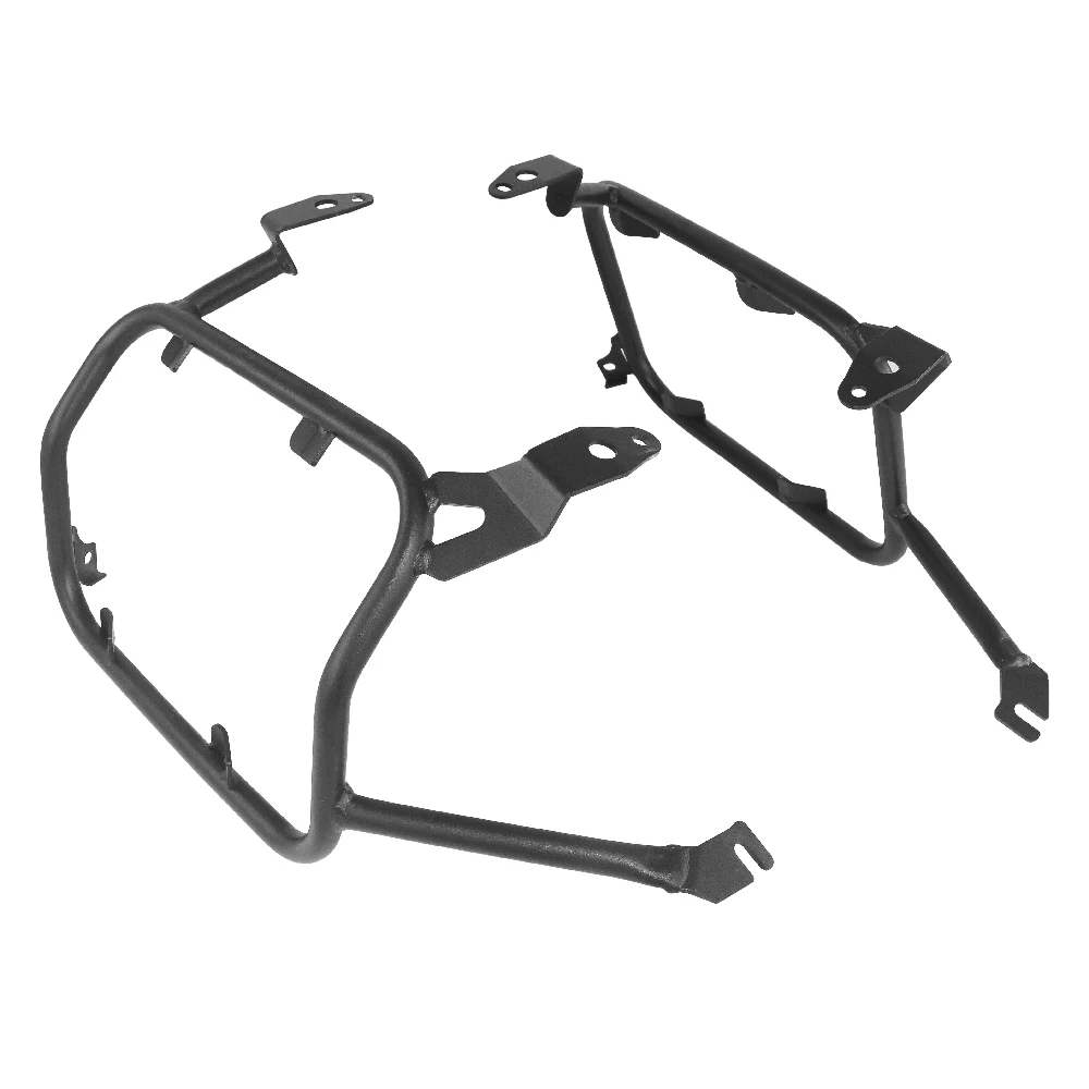Motorcycle Panniers Rack Stainless Steel Saddlebag Bracket Top Case Box For BMW R1200GS HP ADV LC R1250GS Rally 2013 -