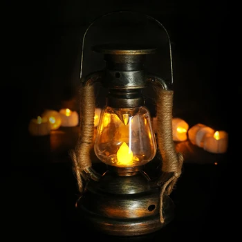 

Decorations Induction Multifunctional Solar Lamp Garden Outdoor Home Candle Light Vintage Candlestick Led Warm White Hanging