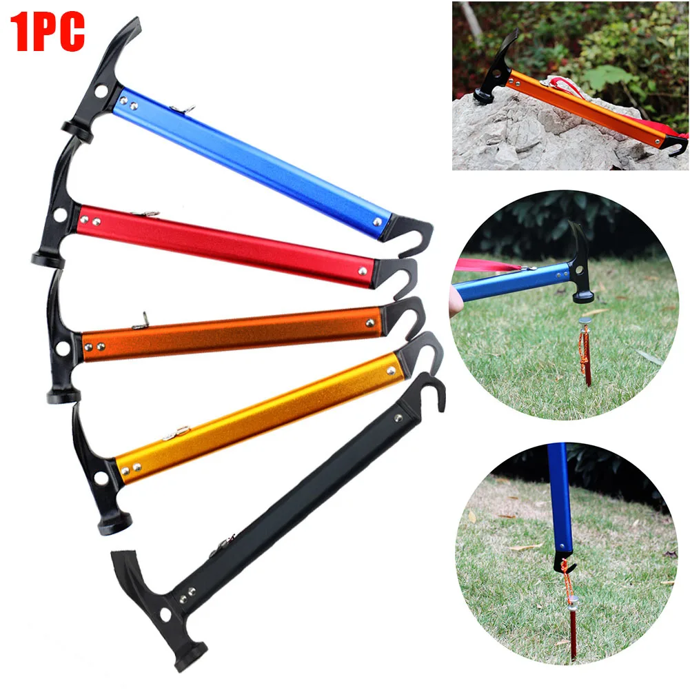 

Multi-function Camping Aluminum Ultra Light Tent Nail Puller Shovel Outdoor Tent Peg Accessories Climbing Tool