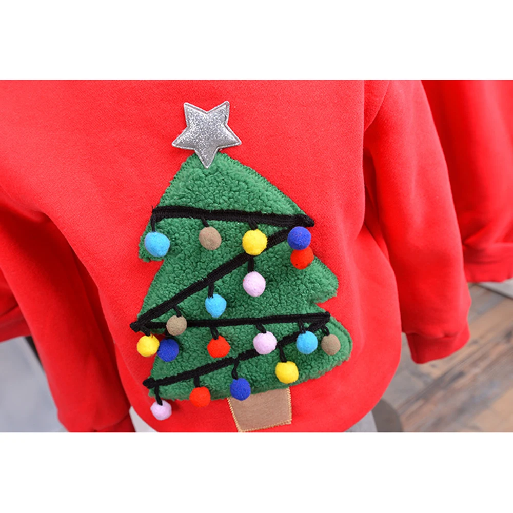 Рождественский свитер рубашка семейная Одежда Рождественская елка год подходящая друг к другу одежда Отец для мамы, сына, дочери мама меня зимней одежды для детей