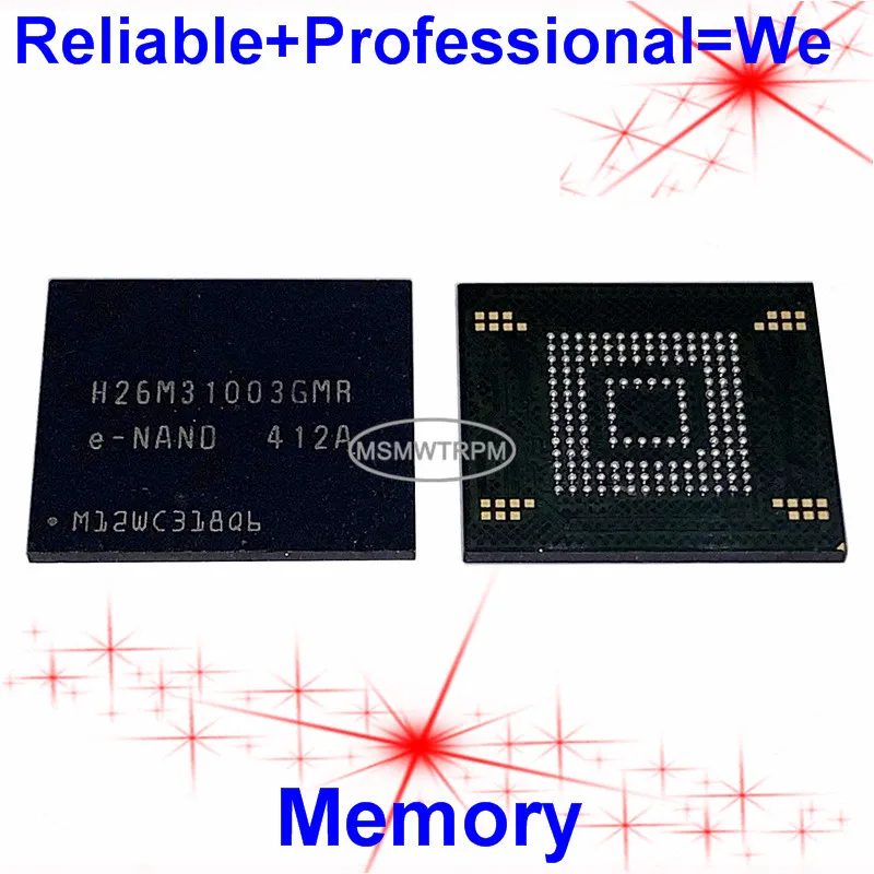 H26M31003GMR BGA153Ball EMMC 4 Гб Память мобильного телефона новые оригинальные и б/у спаянные