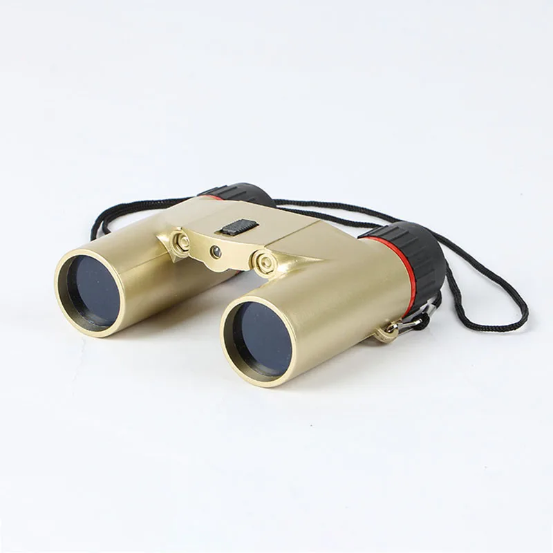 

7X30 Telescope Children Holding Binoculars Optical High Clarity Toys Outdoor Game Zoom Portable Binocular with Light