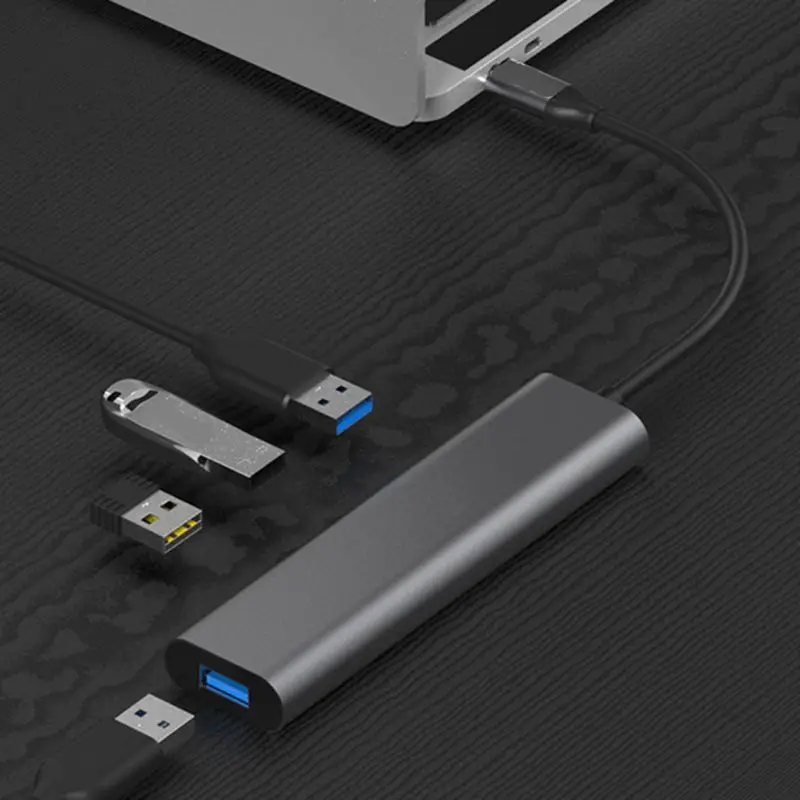 4 в 1 USB C концентратор адаптер ключ для MacBook Air Pro и других типов C ноутбуков