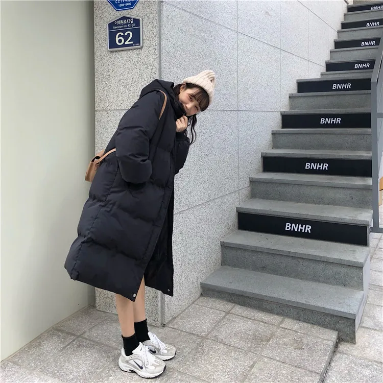 Длинное плотное теплое хлопковое пальто для фотосессии 102422