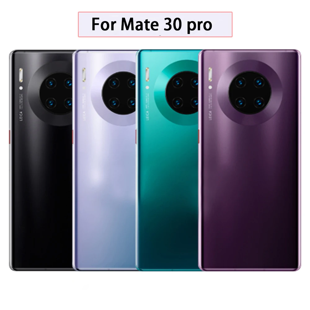 Чехол для задней панели со стеклянной батареей для HUAWEI mate 30 mate 30 Pro, Сменный Чехол для задней двери, чехол для HUAWEI mate 30 Pro
