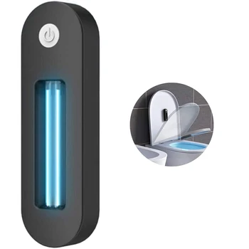 

Toilet Seat Sterilizer Lamp Portable UV Rechargeable UV Germicidal Disinfection Protection Closestool Disinfect Light