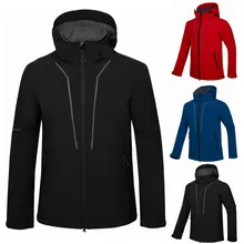 Мужские осенне-зимние повседневные термальные спортивные куртки ветровка для походов треккинга кемпинга водонепроницаемое теплое спортивное пальто
