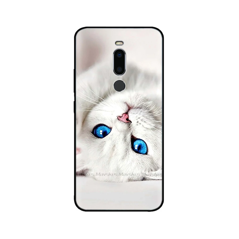 Phone Case for Meizu M8 Lite Soft Tpu Back Cover Protective for Meizu M8 Cover for Meizu M 8 Lite M813H M816H Silicon Flower cases for meizu back Cases For Meizu