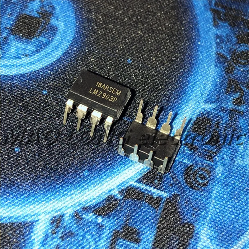 100 unids/lote LM2903P LM2903 DIP 8, analizador diferencial de baja ...