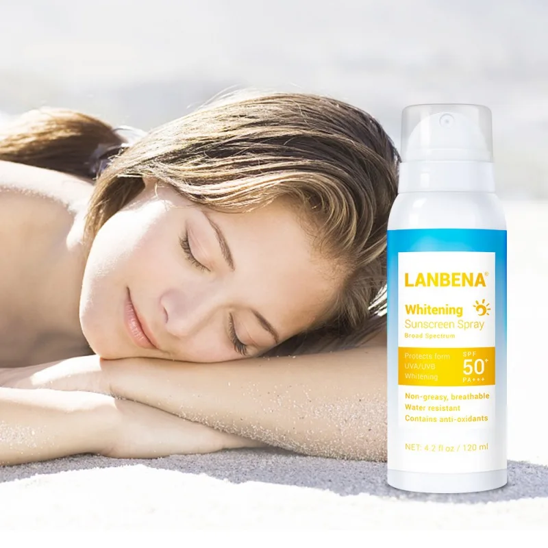 

Whitening Sunscreen Spray Ong Lasting Moisturizing Anti-uv Anti-sunburn Waterproof Sunscreen Cream