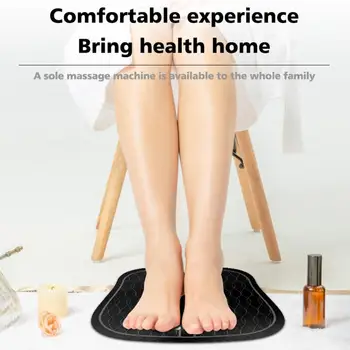 

Ems Pulse Foot Massage Cushion Improve Blood Circulation Relieve Pain Home Mini Electric Feet Muscle Stimulator Massager Pad Hot