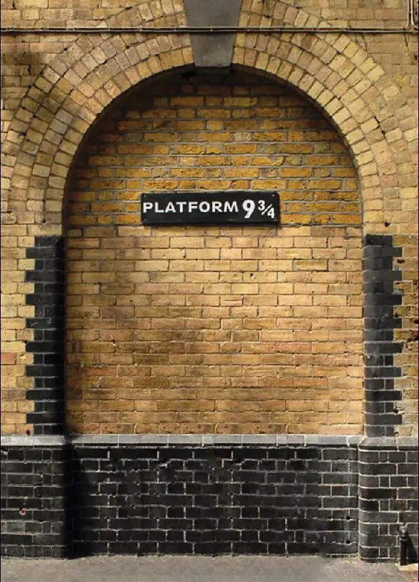 SHENGYONGBAO виниловые пользовательские HarryPotter небеса фотографии фонов Prop Wall 9 3/4 станция тема фотографии задний план SS-9051 - Цвет: 1