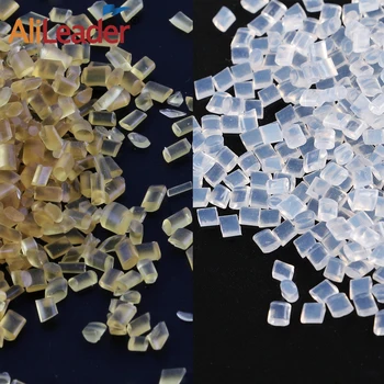 

Alileader High Quality ITALIAN Keratin Glue Granule White Brown Color Italian Keratin Glue For I Tip/ U-Tip Hair Tool 20/50/100G