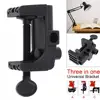 Universal Bracket Clamp Accessorie DIY Fixed Clip Fittings Screw Light Mounting Camera Holder for Microphone Desk Lamp Broadcast ► Photo 1/6