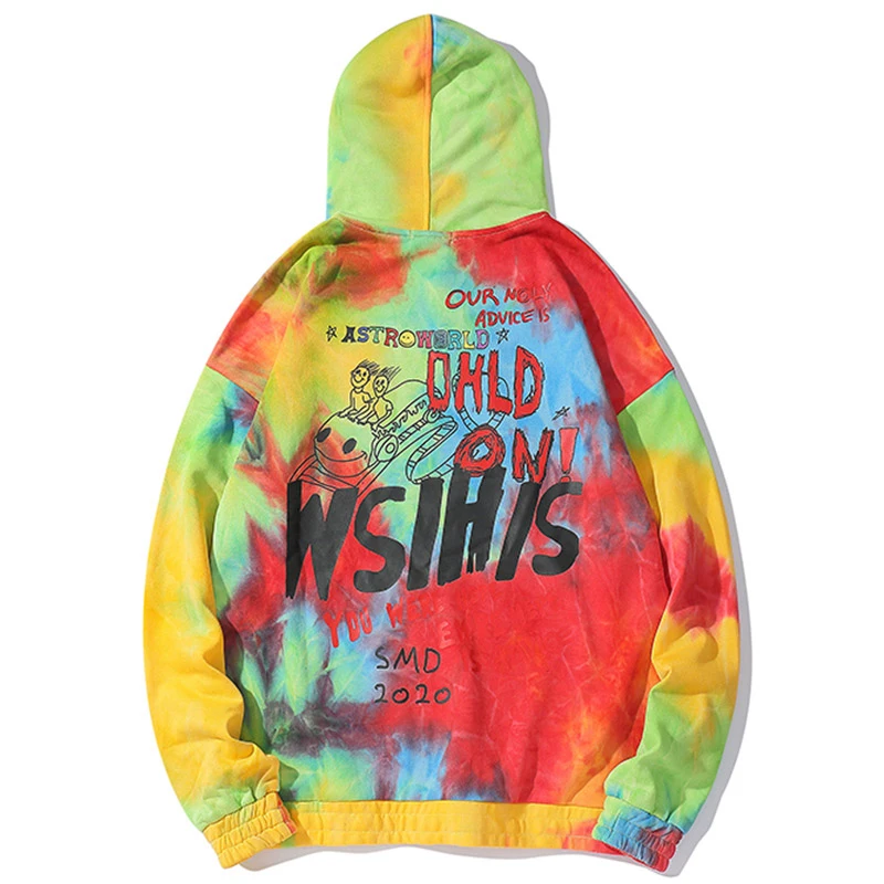 

Hoodies Men Cool Colorful Men Pullover High Street Hooded Sweatshirt Oversize Hip Hop Style Lover Streetwear Autumn