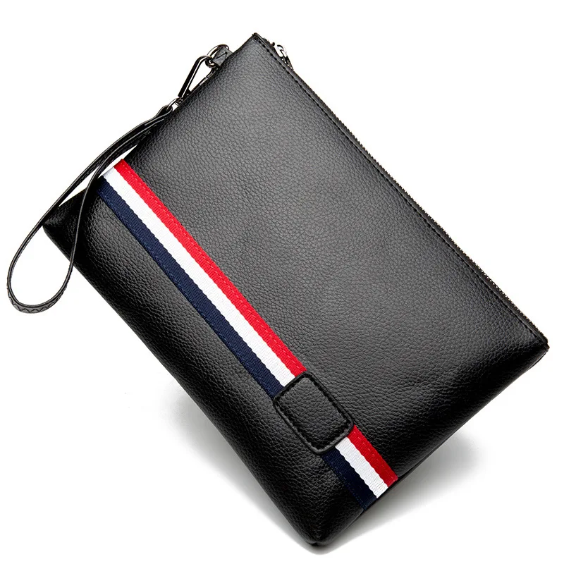 Men's File Bag Clutch Bag Clutch Bag Handkerchief Envelope Pouch Clutch Bag Dinner Bag