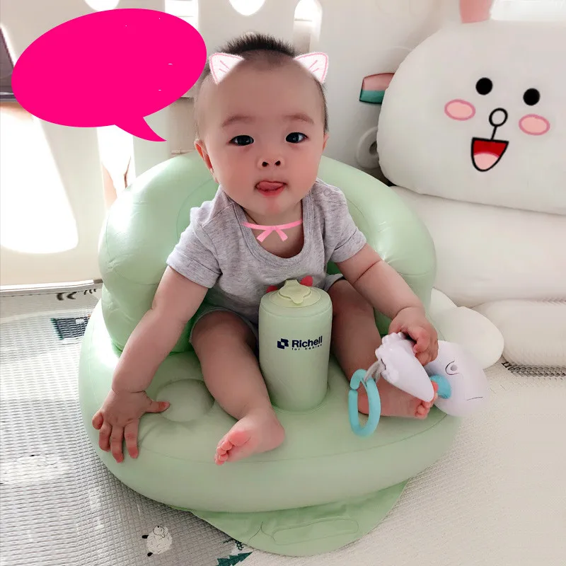

Multifunction Baby Sofa Inflatable Children Learn To Sit Chair divano bambino kids sofa nordic style kids decoration