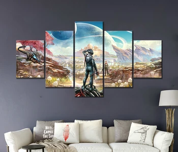 

HD Game Poster Decorative Picture The Outer Worlds Bedroom Living Room Decoration Canvas Painting