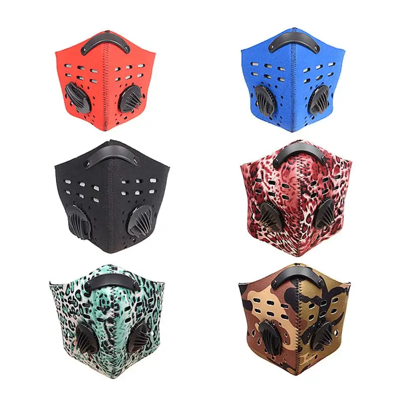 

Anti-Dust Mask Headband Dustproof Warm Mask Bike Bicycle Riding Face Mask Hot Sale With breathing valve KN95 mask