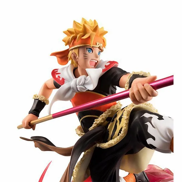 Аниме Модель Наруто обезьяна Узумаки Наруто Sun Wukong Ver. Машина для гаража в штучной упаковке
