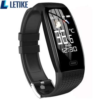 

Wearpai T5 Fitness Trackers with Body Temperature monitor Smart Watches Fitness Wristband with Pedometer Smart Bracelet