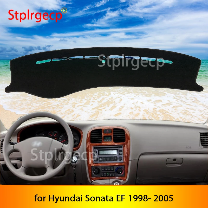 for Hyundai Sonata EF1998-2005 Anti-Slip Dashboard Cover Protective Pad Car Accessories Sunshade Carpet 2000 2001 2002 2003 2004 |