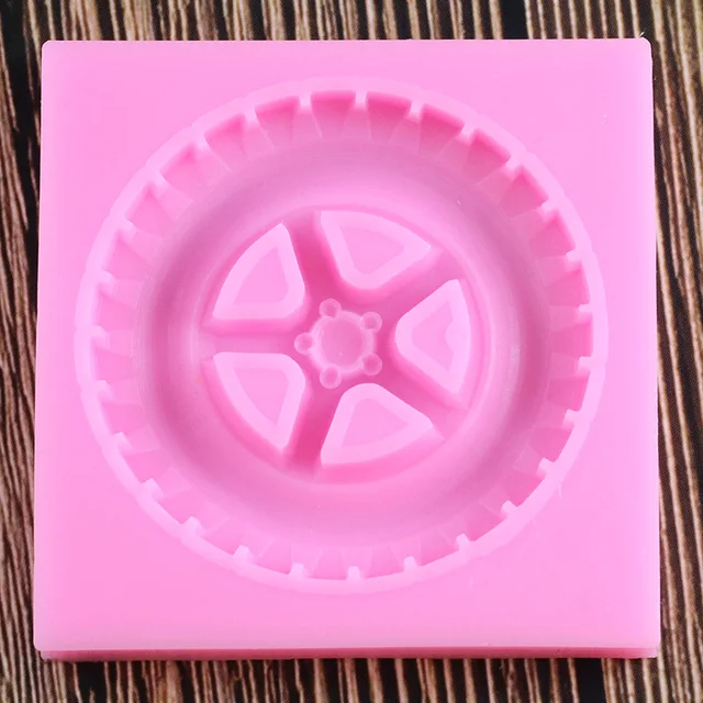 3D -S Gumiabroncs -Szilikon Penész Fondant Penészek Barkács Baba Születésnapi Torta Dekorációs Szerszámok Cukorkás Agyag Csokoládé Gumpast Cupcake Sütés - Image 5