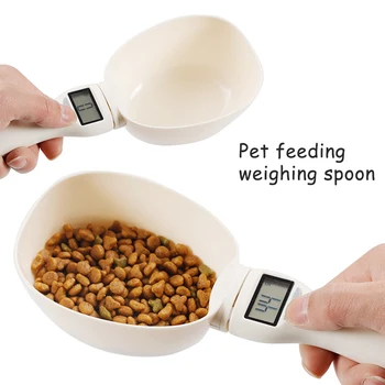 

Pet feeding weighing spoon, LCD weighing spoon, quantitative feeding of cats and dogs, solid food and water general pet supplies