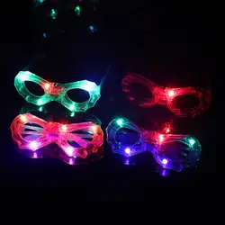 Lunettes lumineuses universelles en verre pour fête, 12 pièces, jouets lumineux accrocheurs pour Concert, lunettes LED clignotantes 