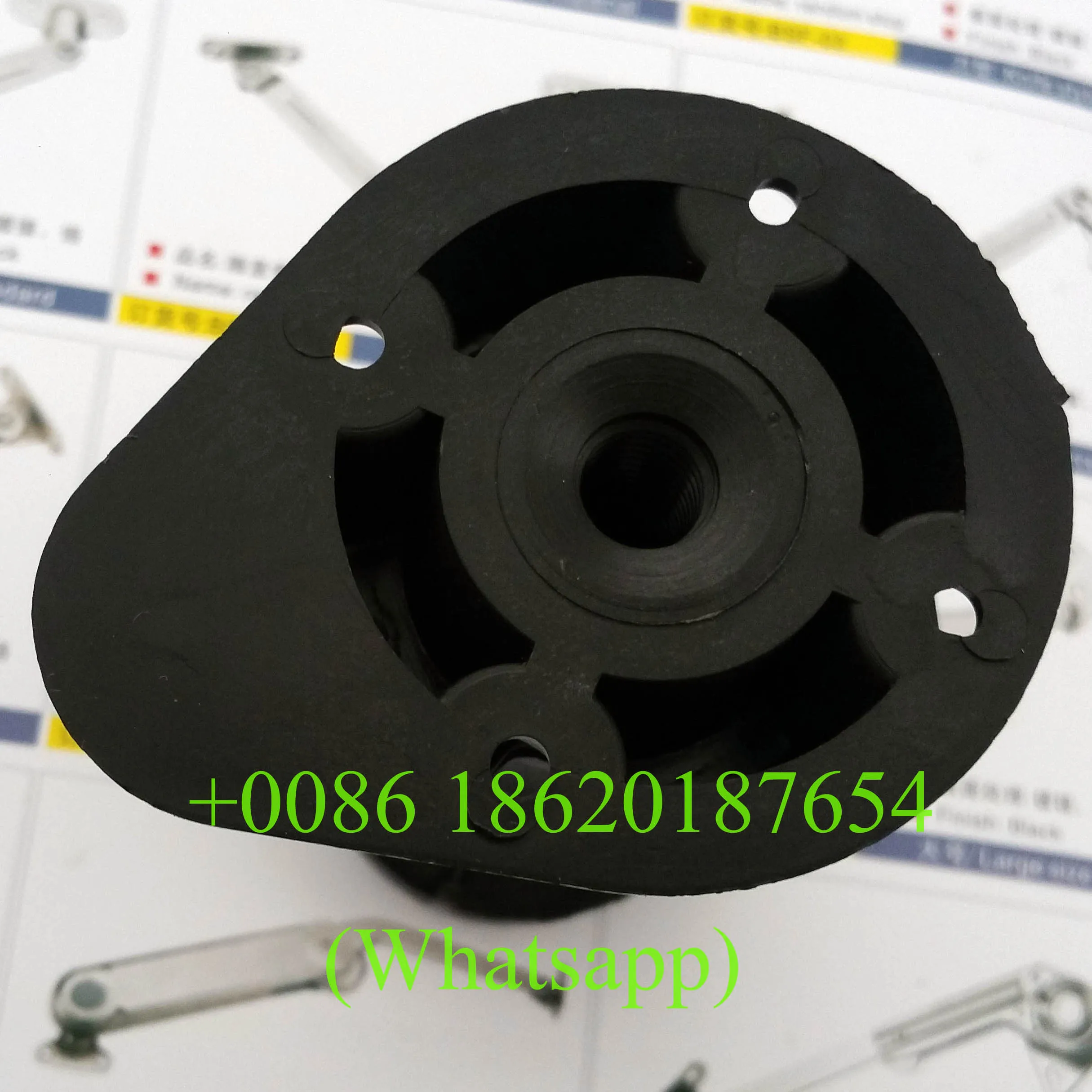 95-130mm Adjustable Feet Cabinet Foot Circular Plastic / Adjustable Furniture Feet / PP Black Foot Line