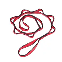 Подвесная веревка для скалолазания Хризантема оборудование для фитнеса Открытый скалолазание плоский пояс Антигравитационные Аксессуары для йоги Воздушный Гамак