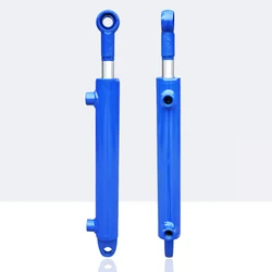 1pc 600 800mm viaja a ram hidráulica bidirecional resistente do divisor 2 da madeira pequena da tonelagem do cilindro de óleo