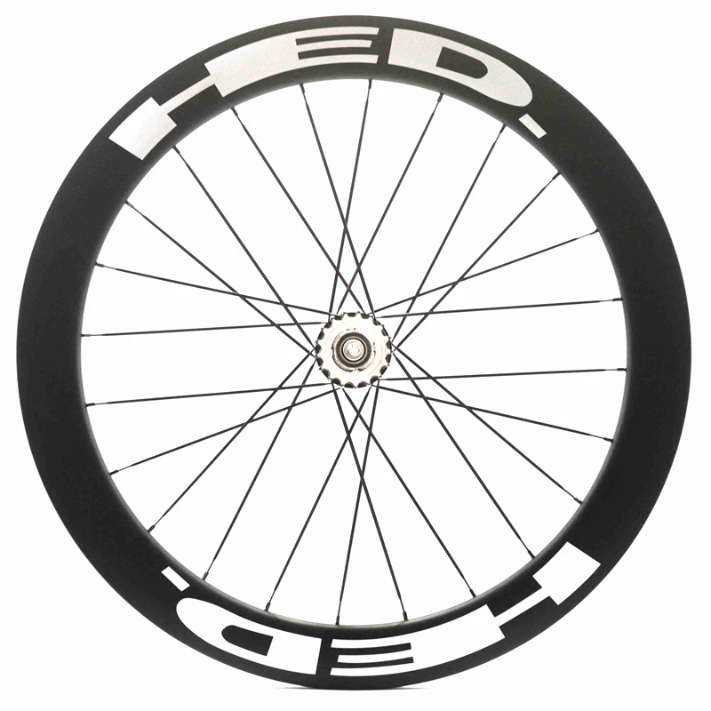 700c Carbon track wheels fixed gear carbon wheelset 60mm clincher single speed bike wheels fixie carbon wheelset