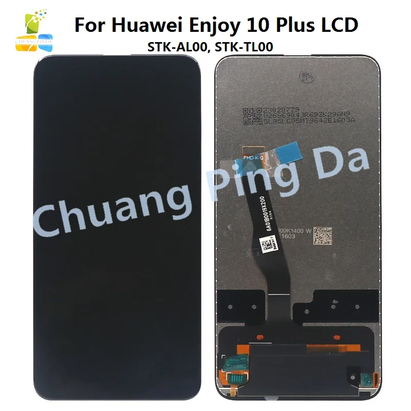Для Huawei Enjoy 10 Plus ЖК-дисплей сенсорный экран дигитайзер в сборе STK-AL00 STK-TL00 LCD |