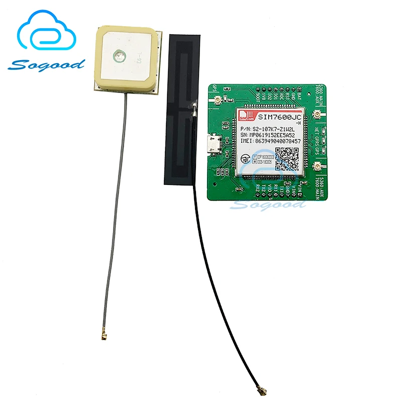 SIMCOM SIM7600JC H breakout board с 4G PCB + GPS антенной CAT 4 LTE модуль для Японии mini kit| |
