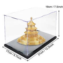 DIY чехол для дисплея, игрушка, акриловый чехол для шоу, коробка для игрушек, пластиковая Пыленепроницаемая коробка для демонстрации, коллекционная коробка для хранения, декоративные игрушки для детей